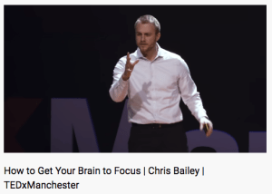 Crhist Bailey How to get your brain to focus